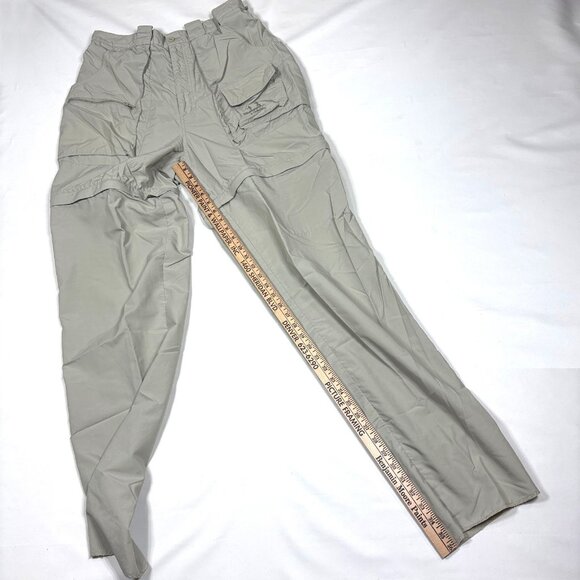 VTG Cabela's Guidewear Green Lightweight Hiking Fishing Convertible Pants Mens L - Picture 9 of 9